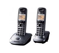 Teléfono DECT Panasonic KX-TG2512 Inalámbrico Gris 2 Terminales