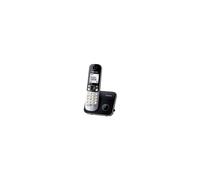 Teléfono DECT Panasonic KX-TG6811FXB con altavoz e identificación del llamante - Negro