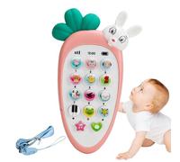 Teléfono del bebé - Juguete celular interactivo con Efectos de sonido y Música, Suena Jugar Gadget | Juguete de desarrollo de aprendizaje durante 6 a 12 Meses, Regalo educativo