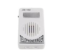 Teléfono del Timbre del Teléfono Amplificador Anillo de Pared Altavoz Luz Estroboscópica Flasher Bell Sonido Extra Fuerte