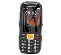 Teléfono Desbloqueado, Teléfono Móvil para Personas Mayores 2G con Botón Grande, Tarjeta SIM Dual, Teléfono Móvil con Pantalla Full HD de 2,4 Pulgadas, Fácil de Usar, (Negro)