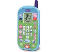 Teléfono Educativo Interactivo VTech Peppa Pig Pantalla LCD Para 2-5 Años
