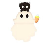 Teléfono Fantasma de Halloween - Figura de 2,5x1,5x3,5 cm, Figuras de Teléfono, Decoración Pelar y Pegar | Figura Especttral en Miniatura, Accesorio para Salpicadero de Tablet Móvil,