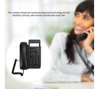 Teléfono fijo de comercio exterior inglés kx T7712CID (línea telefónica del Reino Unido con colores