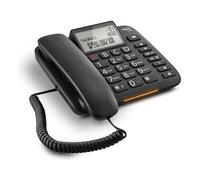 Teléfono Fijo Gigaset DL380, Negro, Pantalla Grande, Llamadas Claras