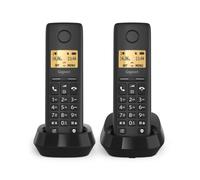 Telefono fijo inalambrico Gigaset Basic 100 Duo Negro