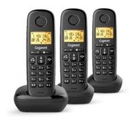 Teléfono fijo inalámbrico Gigaset Basic 100 Trio negro
