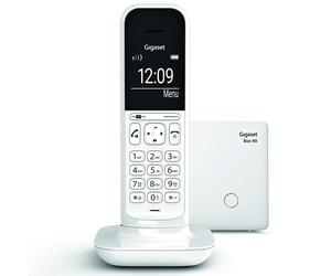 Teléfono fijo inalámbrico Gigaset CL390 blanco
