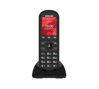 Teléfono Fijo Inalámbrico Maxcom MM39D SE Negro