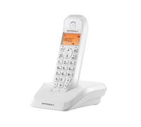 Teléfono Fijo Inalámbrico Motorola S1201 Blanco