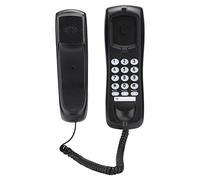 Teléfono Fijo KX-T628 de Línea Fija con Cable,Mini Telefono Alámbrico para Oficina/Casa/Hotel,Adecuado a Colocarse en Escritorio o Pared,Identificador de Llamadas,Sistema Dual FSK/DTMF