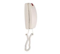 Teléfono fijo para el hogar, teléfonos de pared retro para teléfonos fijos, con cable, montaje en pared, botones grandes, control de volumen, teléfono fijo de estilo antiguo para (beige)