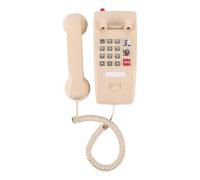 Teléfono fijo retro compatible con montaje en la pared con sistemas DTMF para uso doméstico de teléfonos fijos de metal ABS