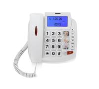 TELEFONO FISSO BRAVO 90 LCD BIANCO