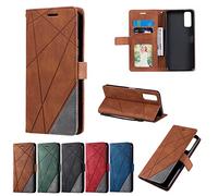 Teléfono Flip Case Wallet Compatible with vivo Y20/Y20 2021/y20s Caso, Funda de cuero PU Flip folio con titulares de tarjetas [a prueba de golpes TPU carcasa interior] cubierta del teléfono, funda