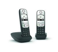 Teléfono Gigaset A690 Duo DECT/Analógico Inalámbrico Altavoz Negro