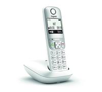 Gigaset A690 Duo - Dos Teléfonos DECT Inalámbrico - Pantalla Gráfica en Blanco y Negro Iluminada - Gran Autonomia, Blanco [Versión Española]
