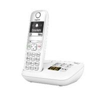 Teléfono Gigaset A690A inalámbrico DECT/analógico con altavoz y 100 entradas