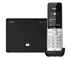Teléfono Gigaset BasicLine IP + COMFORT 500HX DECT Altavoz 300 entradas