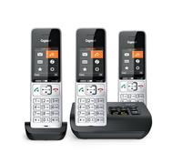 Teléfono Gigaset COMFORT 500A Trio DECT/Analógico con Altavoz y 3 Auriculares