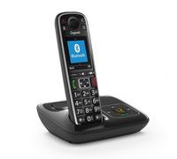 Teléfono Gigaset E720A Negro Inalámbrico DECT/Analógico Manos Libres