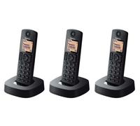 Teléfono inalámbrico DECT Trio TGC313 Negro - PANASONIC