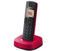 Teléfono inalámbrico digital Panasonic KXTGC310 rojo
