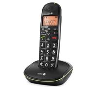Teléfono inalámbrico Doro PhoneEasy 100w negro altavoz identificador llamadas