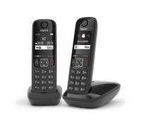 Teléfono Inalámbrico Gigaset A Series AS690 Dúo NEGRO