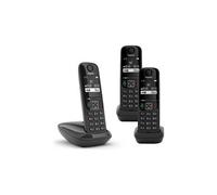 Teléfono Inalámbrico Gigaset A Series AS690 Trio L36852H2816K111 Negro