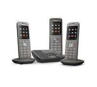 Teléfono Inalámbrico Gigaset CL 660A Trio DECT con Contestador 3 Terminales