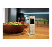 Teléfono inalámbrico Gigaset Fon C6 DECT con contestador, manos libres y pantalla 2,4" blanco