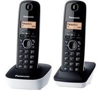 Panasonic KX-TG1612 Teléfono DECT Identificador de llamadas Negro