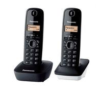 Panasonic KX-TG1612 Teléfono DECT Identificador de llamadas Negro