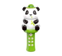 Teléfono inalámbrico para Eles, Karaoke para Los | Cartoon Panda Portátil Karaoke Máquina - Juego de aprendizaje temprano interactivo, haciendo que parezca jugar música cantando juguete para los niños
