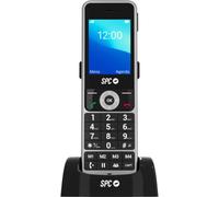 SPC WD100 - Teléfono inalámbrico con SIM y Base de Carga | 4G, Llamadas Volte y VoWiFi | Pantalla TFT 2,4” | Entorno Android | Configuración remota | Bluetooth y WiFi | 4 memorias rápidas