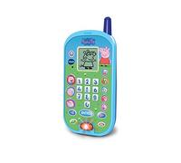 Teléfono infantil Vtech- Peppa Pig 80523105, multicolor versión francesa