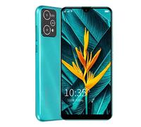 Teléfono Inteligente 9 Pro+ de 6,1 Pulgadas, RAM 3GB ROM 32GB MT6779 Tarjeta Dual Modo de Espera Dual Pantalla Completa Reconocimiento Facial Teléfono Móvil para Android 6 (Verde)