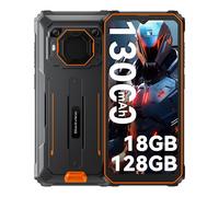Teléfono inteligente Blackview BV6200 Pro con 18 GB de RAM y 128 GB de ROM y Android 14 resistente 12+128 only cell phone naranja