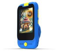 Teléfono inteligente de juguete para niños: teléfono celular de aprendizaje para niños pequeños con cámara abatible de 180° y lente de microscopio, pantalla táctil de 2.8 pulgadas, ABC educativo