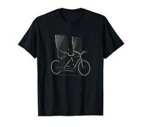 Teléfono inteligente genial con bicicleta tándem para un look divertido de verano Camiseta