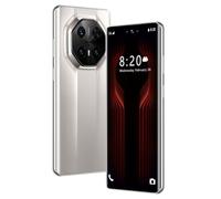 Teléfono Inteligente Mate70 RS 5G Desbloqueado con Pantalla HD INCELL de 7,3 Pulgadas, 16 GB de RAM, 1 TB de ROM (TF Ampliable hasta 128 GB), Doble SIM, cámara Dual, WiFi, Bluetooth,White-1TB