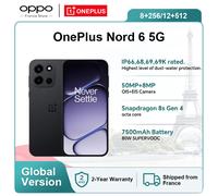 Smartphone OnePlus Nord 6 5G (CPH2795) 8+256GB Negro Pitch nuevo