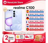 Teléfono Inteligente Original realme C100 5G, Versión EU, Batería de 6600mAh, Carga Rápida de 45W, MediaTek Dimensity 6300, Pantalla de 6.8'' y 144Hz 4GB+128GB Sprouting Green