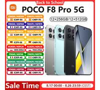 Smartphone Xiaomi POCO F8 Pro 12GB/ 256GB/ 6.59'/ 5G/ Negro