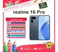 Teléfono Inteligente Realme 16 Pro 5G Edición Europea, Mediatek Dimensity 7300 Max, Cámara de 200MP, Batería de 6500mAh, Pantalla AMOLED de 6.78 Pulgadas y 144Hz 8GB+512GB Orchid Purple
