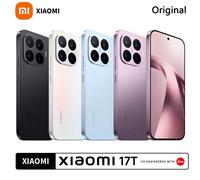 Teléfono Inteligente Xiaomi 17T Versión Global MTK Dimensity 8500-Ultra Cámara Leica de 50MP Pantalla AMOLED de 6.59" y 120Hz con Protección Ocular Batería de 6500mAh NFC Negro