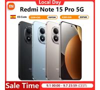 Xiaomi - Redmi Note 15 Pro 5G 17,4 cm (6.83"") 8 GB 256 GB 6580 mAh Negro