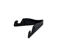Teléfono inteligente y tableta de escritorio soporte en forma de V soporte de teléfono vertical y horizontal plegable para iPhone iPad Samsung Galaxy HTC y así sucesivamente negroUn diseño ingenioso