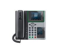 Teléfono IP Edge E450 8 líneas, pantalla IPS 3.5", WiFi, Bluetooth, PoE, Negro